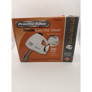 Proctor Silex Durable Easy Mix Hand Mixer – 5-Speed, 125 Watts (Model 62515RY)